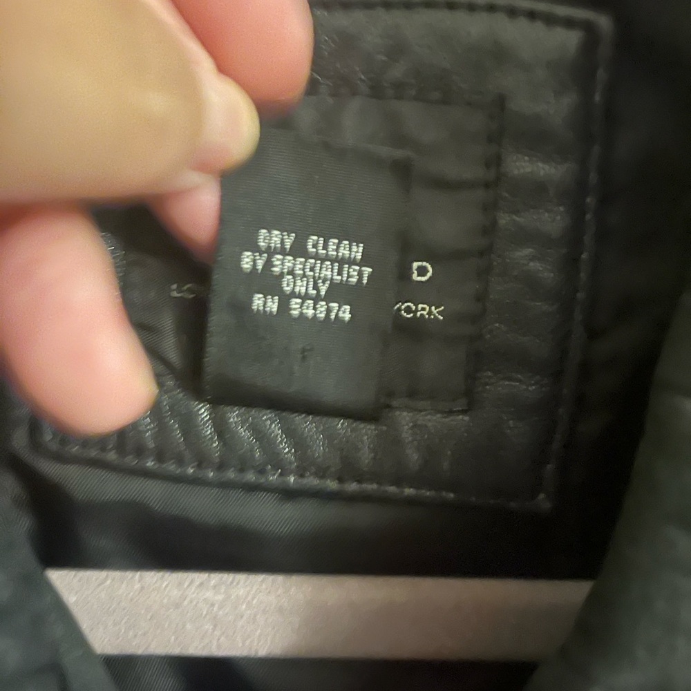 The Limited Black Leather Jacket - Picture 3 of 6